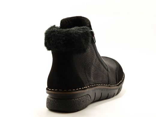 Фотография 4 женские зимние ботинки RIEKER 73352-00 black