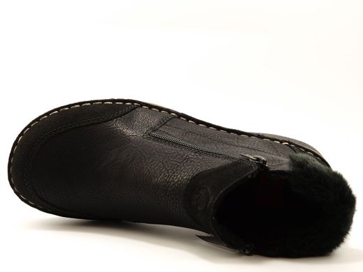 Фотография 5 женские зимние ботинки RIEKER 73352-00 black