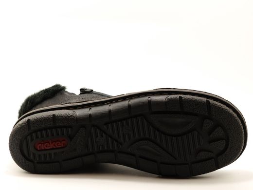 Фотографія 6 жіночі зимові черевики RIEKER 73352-00 black