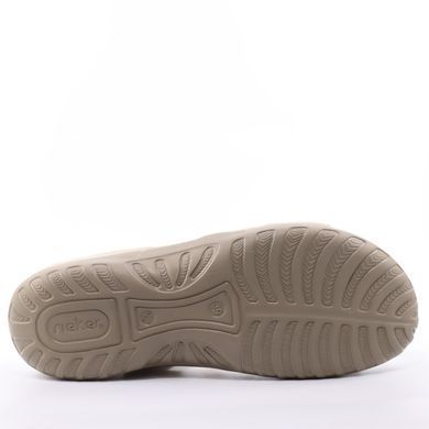 Фотографія 6 Жіночі босоніжки на низькому ходу RIEKER 64870-62 beige