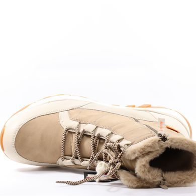 Фотография 7 Зимние женские полусапоги RIEKER W0071-20 beige