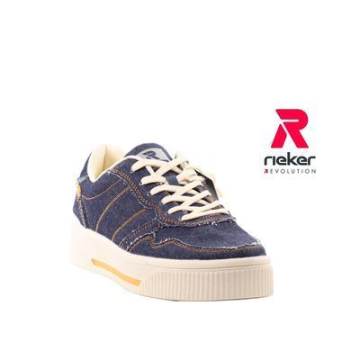 Фотография 2 Женские кеды RIEKER W0706-14 blue