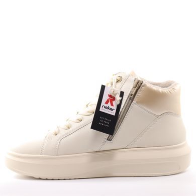 Фотографія 4 Жіночі осінні черевики RIEKER W1270-60 beige