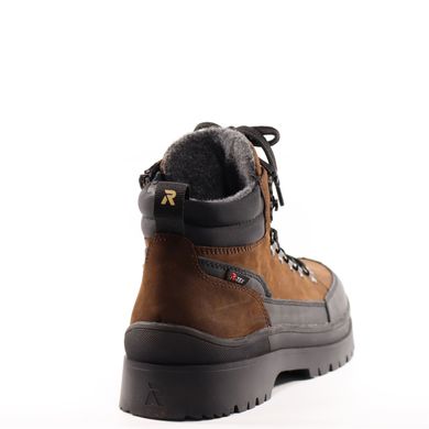 Фотография 4 зимние мужские ботинки RIEKER U0260-25 brown