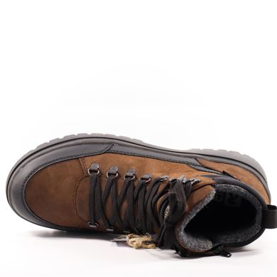 Фотография 5 зимние мужские ботинки RIEKER U0260-25 brown