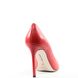 жіночі туфлі на високих підборах шпильці BRAVO MODA 1869 red skora+lakier фото 4 mini