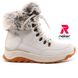 женские зимние ботинки RIEKER W0063-80 white фото 1 mini