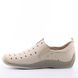 жіночі літні туфлі з перфорацією RIEKER L1732-60 beige фото 3 mini