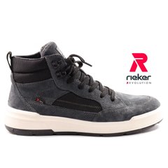 Фотография 1 осенние мужские ботинки RIEKER U0069-45 grey