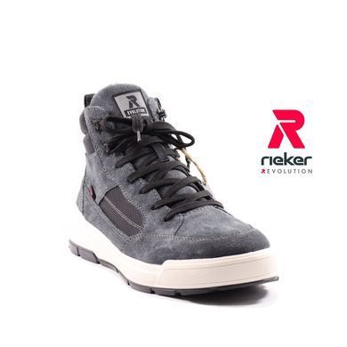 Фотографія 2 Осінні чоловічі черевики RIEKER U0069-45 grey