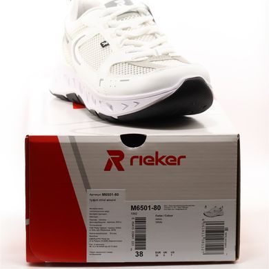 Фотография 7 Кроссовки женские RIEKER M6501-80 white