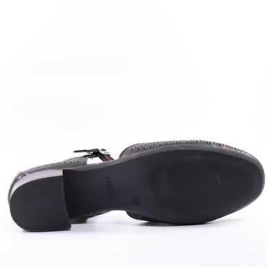 Фотографія 6 Жіночі літні туфлі з перфорацією RIEKER 43460-00 black