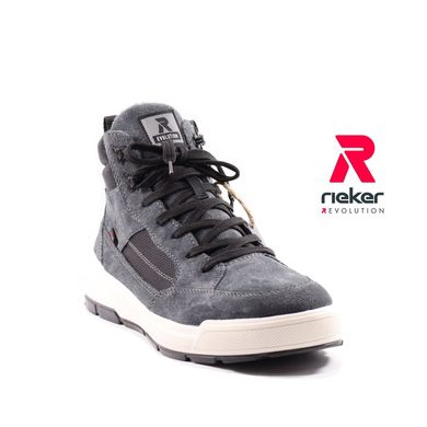Фотография 2 осенние мужские ботинки RIEKER U0069-45 grey