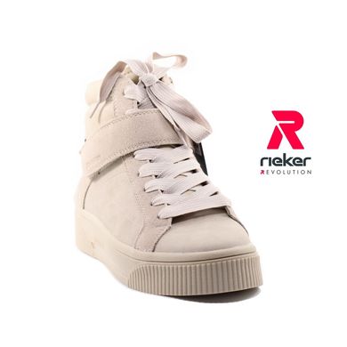 Фотография 2 женские осенние ботинки RIEKER W0760-40 grey