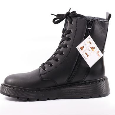 Фотография 3 Женские осенние ботинки RIEKER 70401-00 black