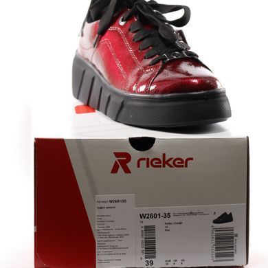 Фотография 8 Женские кеды RIEKER W2601-35 red