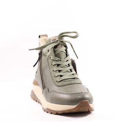 Фотография 2 Женские зимние ботинки RIEKER W2507-52 green