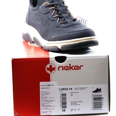 Фотография 7 Женские туфли RIEKER L5652-14 blue
