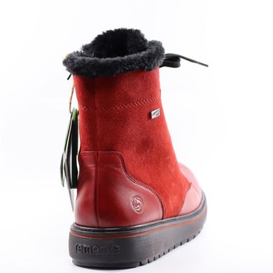Фотография 5 женские зимние ботинки REMONTE (Rieker) D0U76-35 red