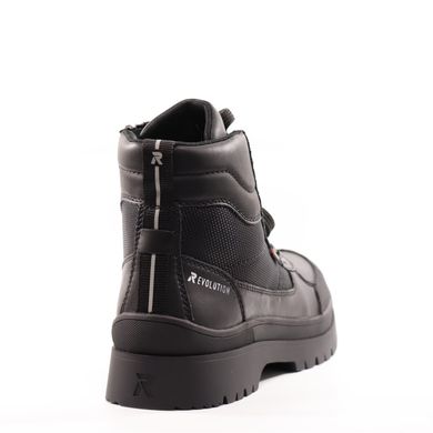 Фотография 4 зимние мужские ботинки RIEKER U0270-00 black