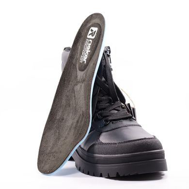 Фотография 5 зимние мужские ботинки RIEKER U0270-00 black