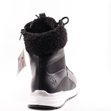 Фотография 5 женские зимние ботинки RIEKER X8003-00 black