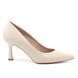 Женские туфли на среднем каблуке BRAVO MODA 0059 krem skora фото 1 mini