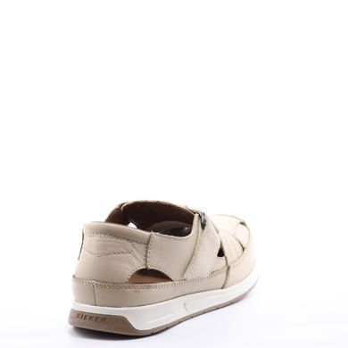 Фотография 4 Мужские летние туфли с перфорацией RIEKER 11951-60 beige