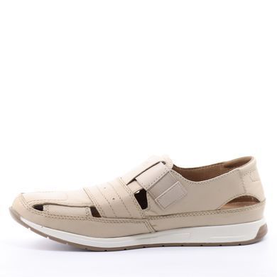 Фотография 3 Мужские летние туфли с перфорацией RIEKER 11951-60 beige
