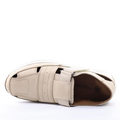 Фотография 5 Мужские летние туфли с перфорацией RIEKER 11951-60 beige