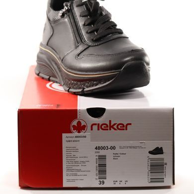 Фотография 9 Кроссовки женские RIEKER 48003-00 black