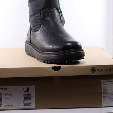Фотография 8 Зимние женские полусапоги REMONTE (by Rieker) D0U79-03 black