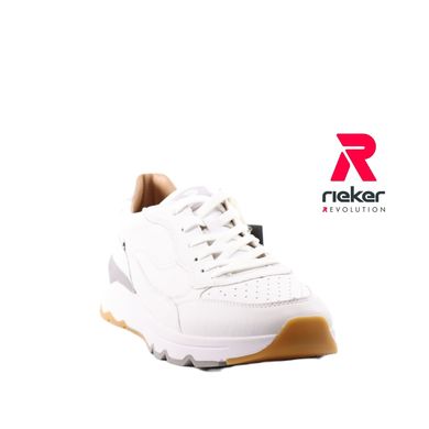 Фотографія 2 кросівки чоловічі RIEKER U0901-80 white