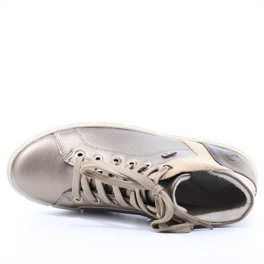 REMONTE (by Rieker) D1T77-90 metallic: Женские осенние ботинки - 3