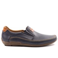 Фотография 1 мужские летние туфли с перфорацией RIEKER 09056-14 blue