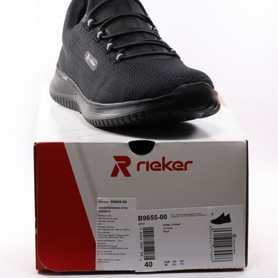 Фотография 8 Кроссовки мужские RIEKER B9655-00 black