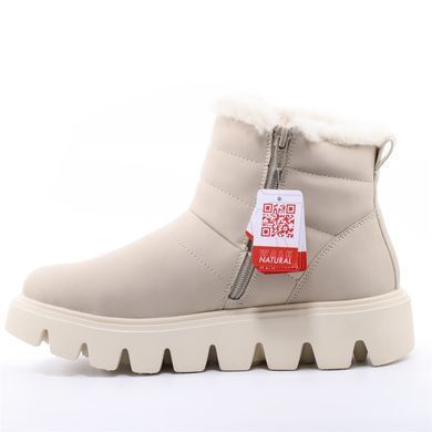 Фотография 4 Женские зимние ботинки RIEKER W2070-62 beige