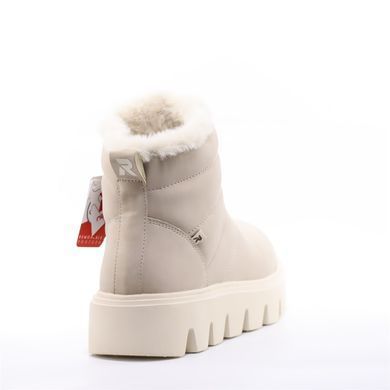 Фотография 5 Женские зимние ботинки RIEKER W2070-62 beige
