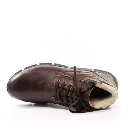 Фотография 6 зимние мужские ботинки RIEKER F0432-25 brown