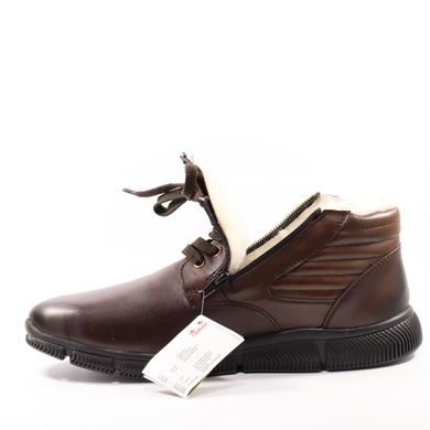 Фотография 4 зимние мужские ботинки RIEKER F0432-25 brown