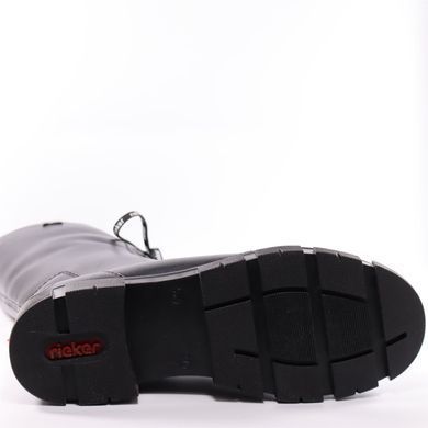 Фотография 6 Зимние женские полусапоги RIEKER Y7130-00 black