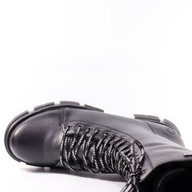 Фотография 5 Зимние женские полусапоги RIEKER Y7130-00 black