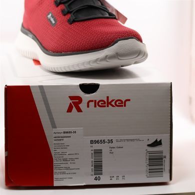 Фотографія 8 Кросівки чоловічі RIEKER B9655-35 red