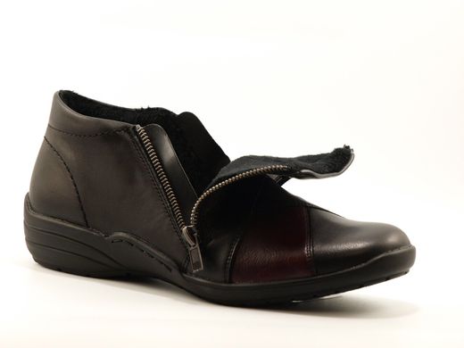 Фотографія 3 жіночі осінні черевики REMONTE (Rieker) R7674-02 black