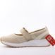 Жіночі літні туфлі з перфорацією RIEKER N6554-60 beige фото 3 mini