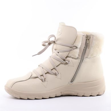 Фотографія 3 Жіночі зимові черевики RIEKER L7106-60 beige