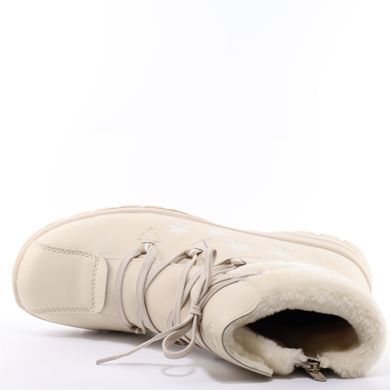 Фотографія 5 Жіночі зимові черевики RIEKER L7106-60 beige
