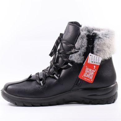Фотографія 3 Жіночі зимові черевики RIEKER L7106-00 black