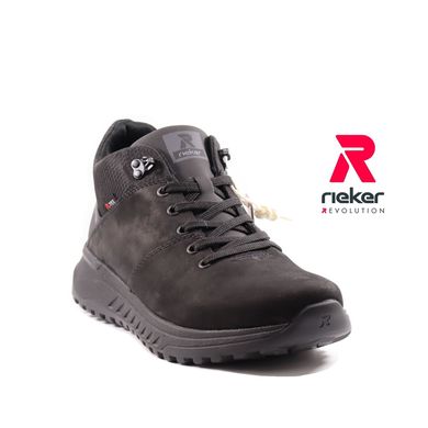 Фотографія 2 осінні чоловічі черевики RIEKER U0163-00 black