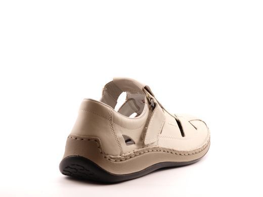 Фотографія 4 Чоловічі літні туфлі з перфорацією RIEKER 05284-60 beige